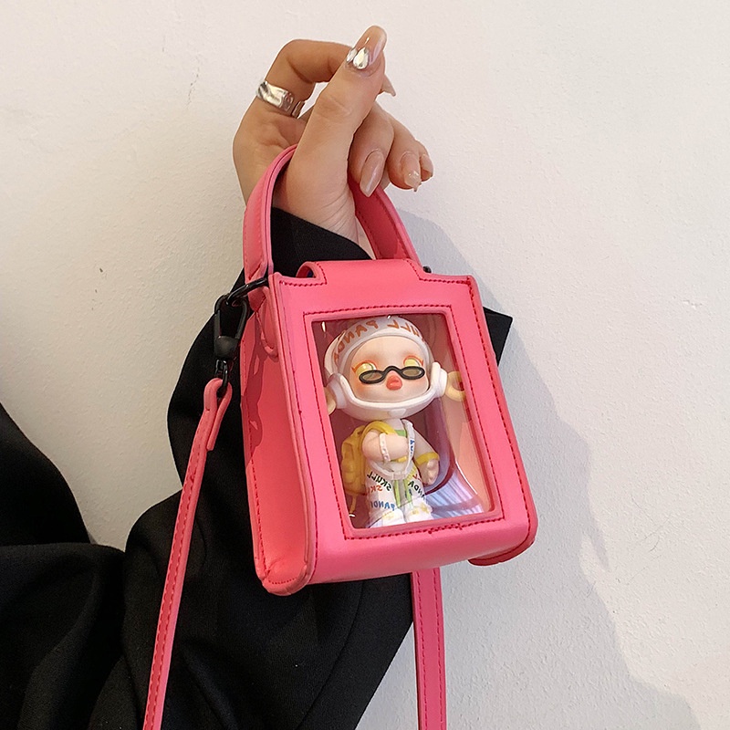 Túi Đeo Chéo Mini Trong Suốt Phong Cách Hàn Quốc Mới 2023