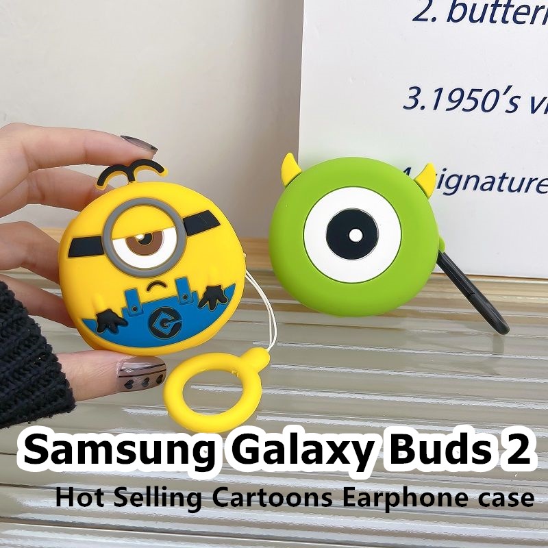 Hàng Có Sẵn! Hàng Có Sẵn! Vỏ Bảo Vệ Hộp Sạc Tai Nghe Samsung Galaxy Buds 2 2 Họa Tiết Hoạt Hình Dễ Thương