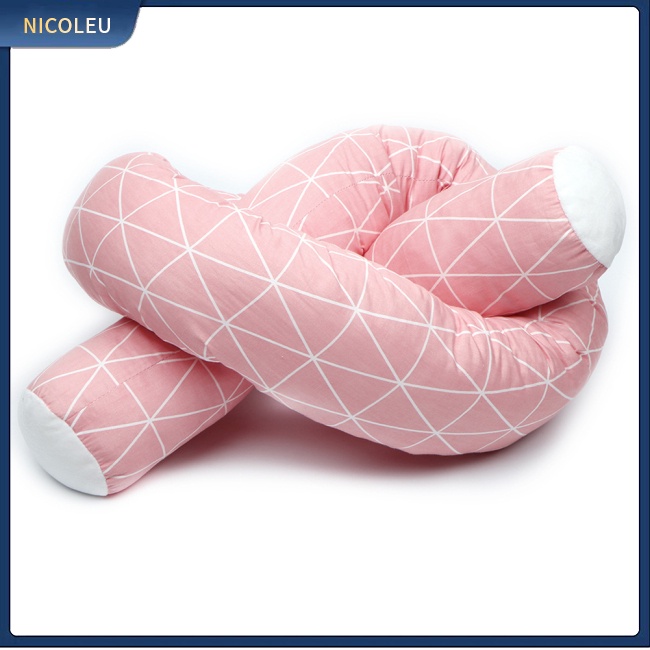 Đồ Chơi Nhân Vật Nicoleu | Đệm Chắn Thành Giường Chất Liệu Cotton Mềm Mại Chống Va Chạm Cho Bé