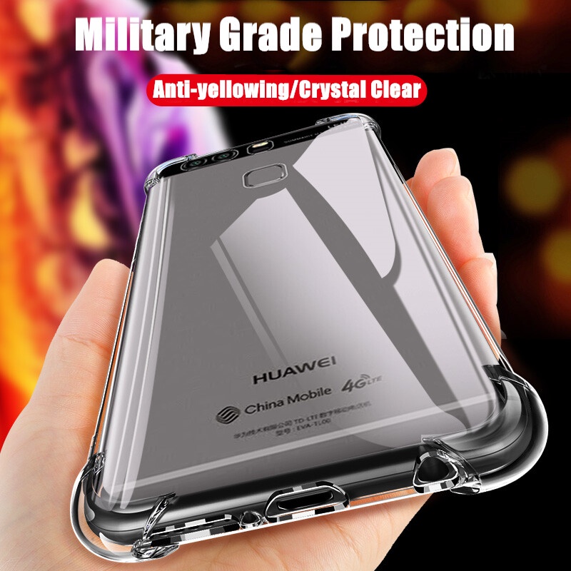 Ốp Điện Thoại Dẻo Trong Suốt Siêu Mỏng Chống Sốc Cho Huawei P9 P9 Plus EVA-L09 L19 L29 VIE-L09 L29 AL10