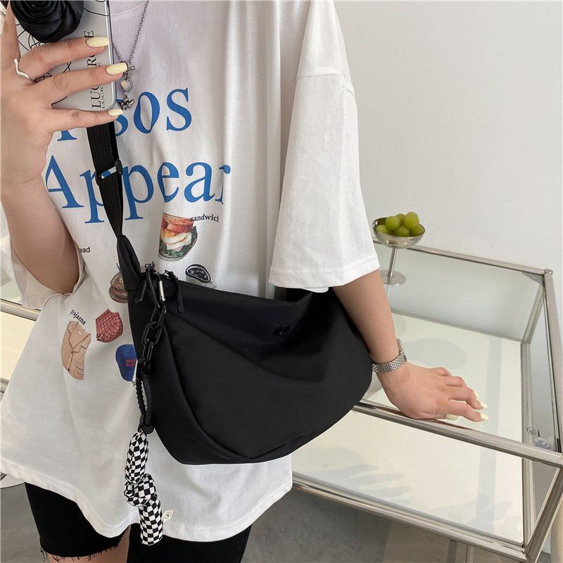 Túi Đeo Chéo Vải Oxford Đơn Giản Thời Trang Nhật Bản Mới Dành Cho Nữ