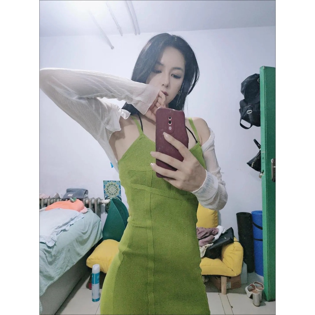 Áo Khoác Cardigan Tay Dài Chống Nắng Thiết Kế Mới Thời Trang Theo Phong Cách Pháp Cho Nữ