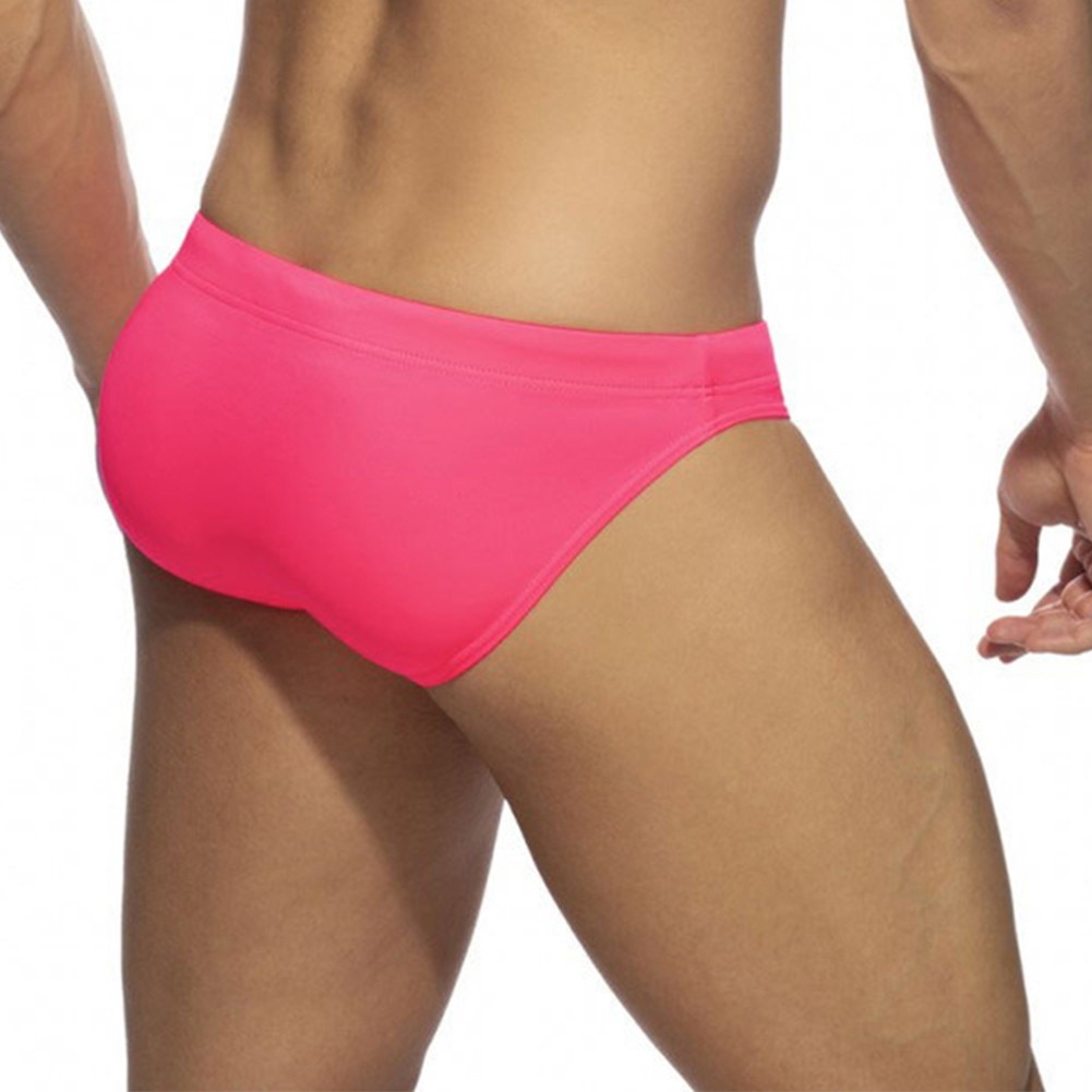 Quần Bơi Trơn Màu Gợi Cảm Theo Phong Cách Mùa Hè  Dành Cho Nam