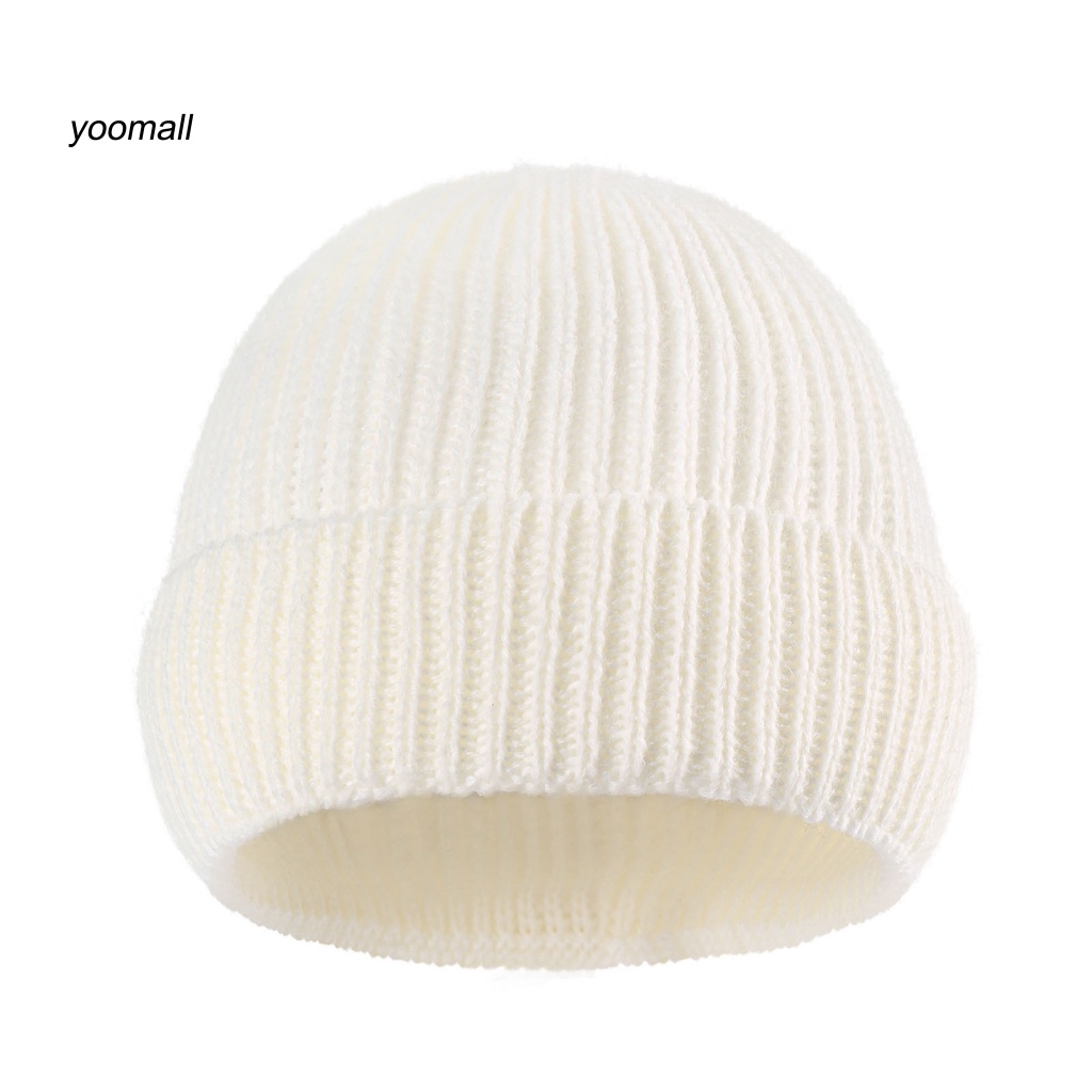 Mũ Beanie Đan Len Mềm Mại Thoáng Khí Thoải Mái Dễ Thương Cho Bé