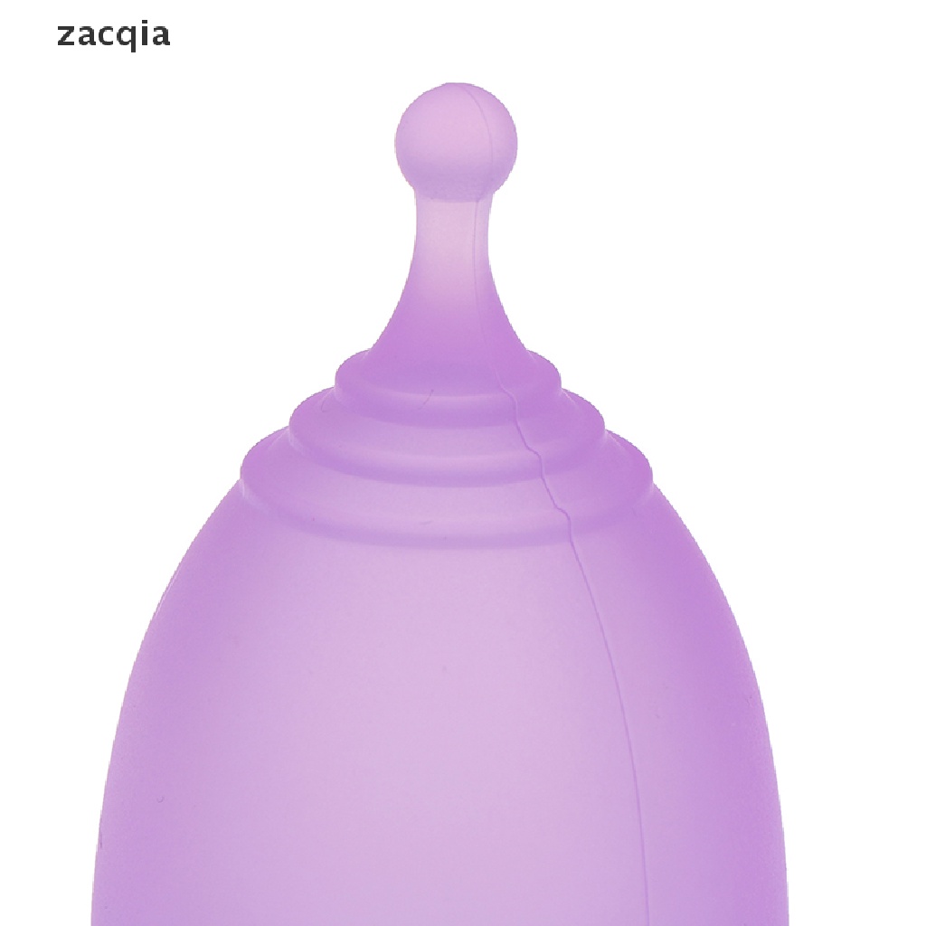 [zacqia] Cốc Nguyệt San Bằng Silicon Mềm Cấp Y Tế Mặt Trăng Có Thể Tái Sử Dụng Cho Phụ Nữ Mang Thai VN