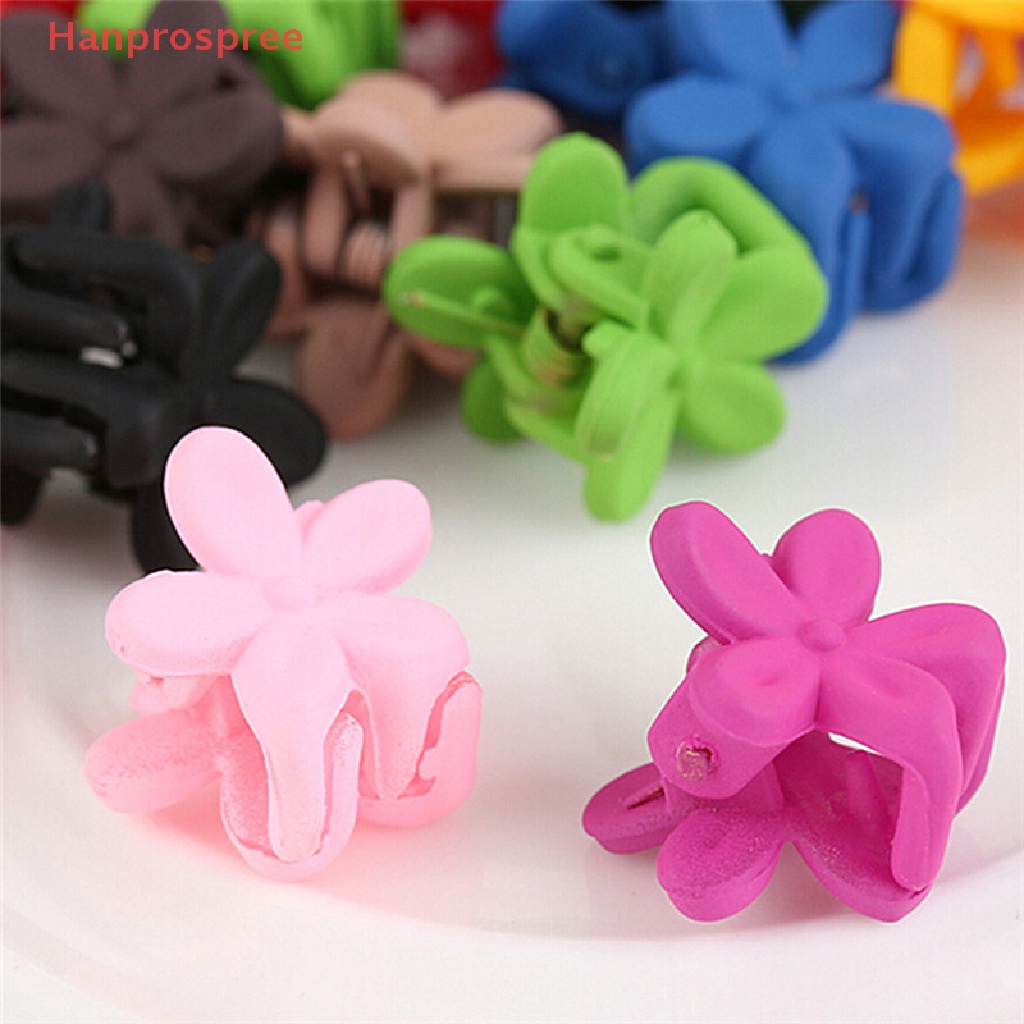 Set 30 Kẹp Tóc Hoa Mini Nhiều Màu Cho Bé Gái