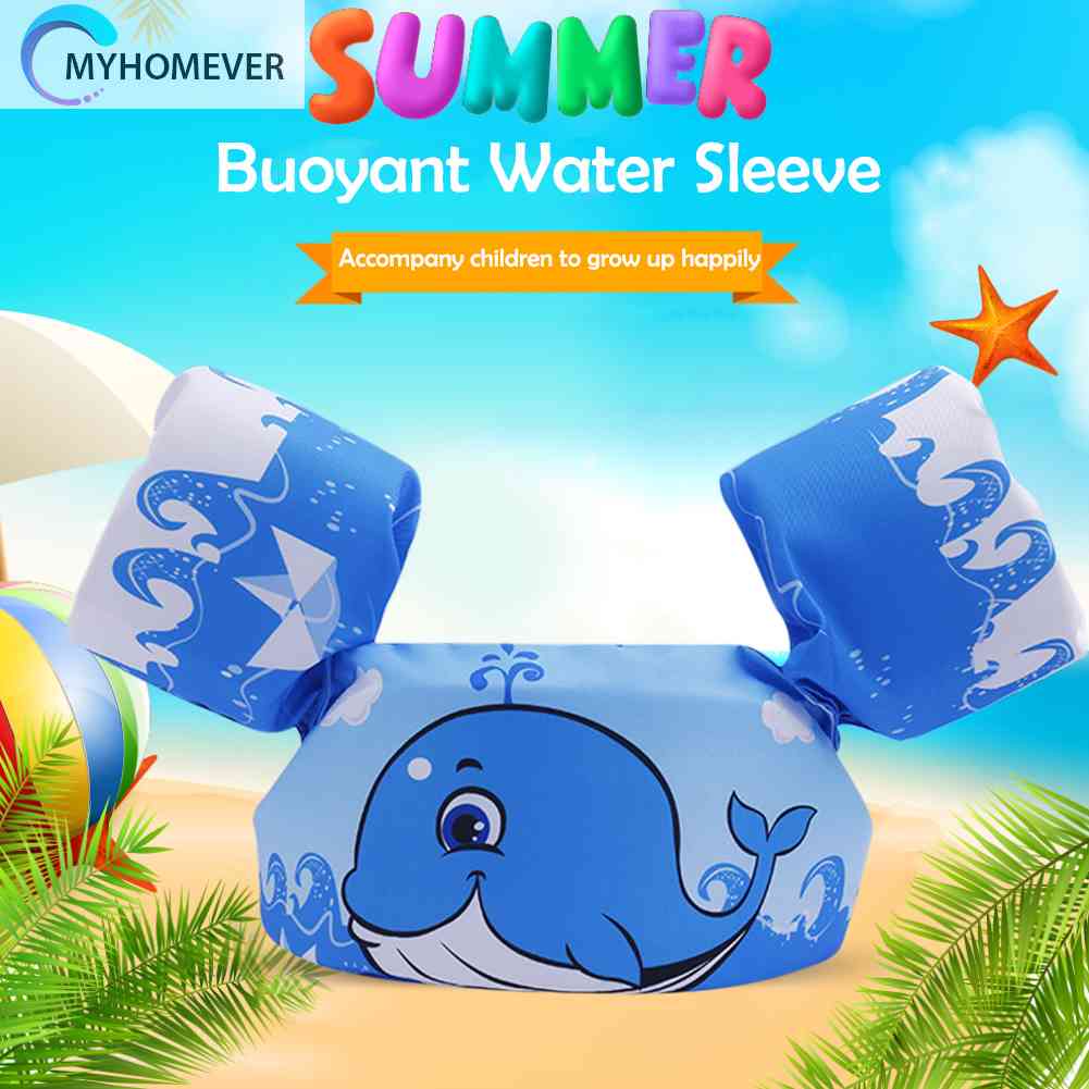 Phao Bơi Dạng Vest Không Tay Có Thể Điều Chỉnh Dành Cho Trẻ Em