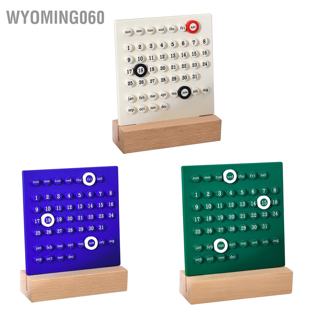 Lịch Gỗ Hoạt Động Dùng Lên Kế Hoạch Cho Trẻ Em