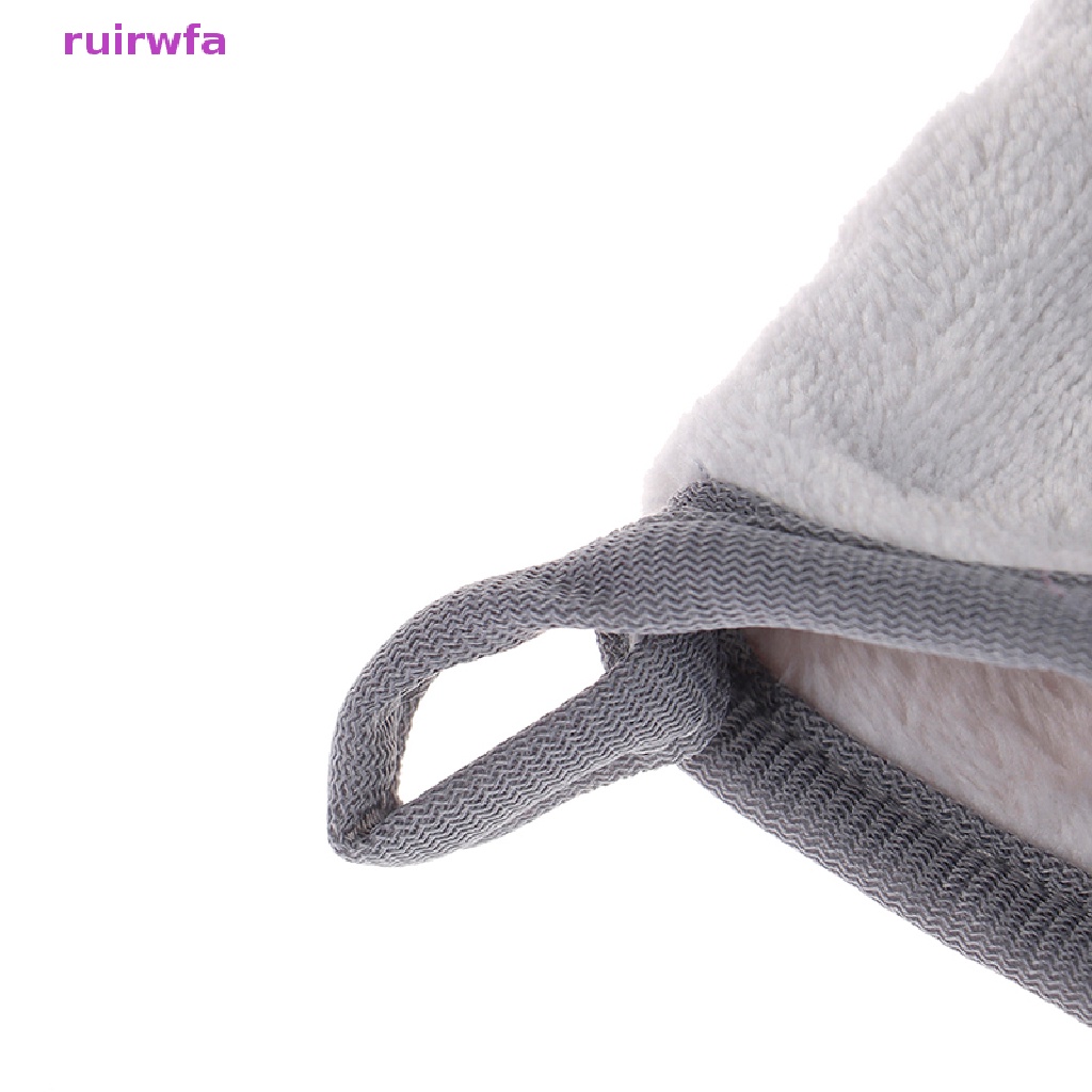 Găng Tay Tẩy Trang Bằng Sợi Microfiber Mềm Mại Làm Sạch Sâu Có Thể Tái Sử Dụng