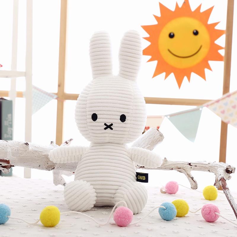 Đồ chơi nhồi bông Hình Thỏ Miffy Dễ Thương Cho Bé