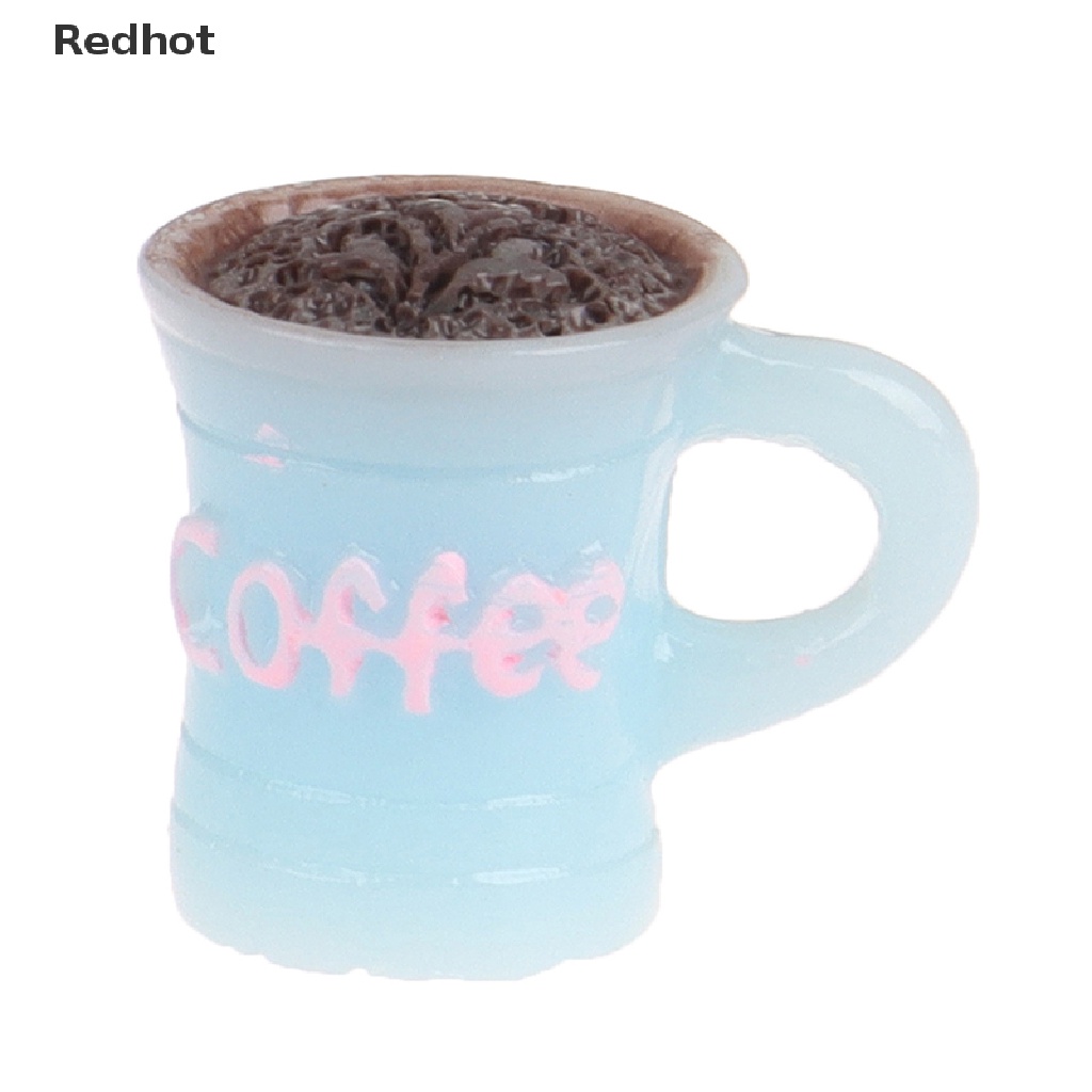 Bộ Ly Tách Uống Cà Phê Mini Tỉ Lệ 1 / 12 Trang Trí Nhà Búp Bê