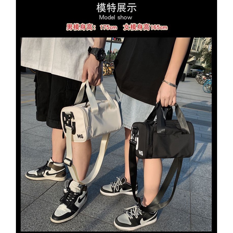 Túi Đeo Chéo Thể Thao Phong Cách Đường Phố Nhật Bản Dành Cho Nam Nữ