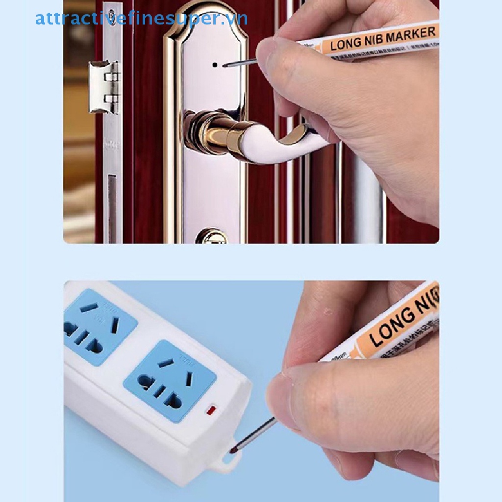 Afs Bút Đánh Dấu Hai Đầu Dài 20mm Đa Năng Trang Trí Nhà Tắm / Làm Mộc