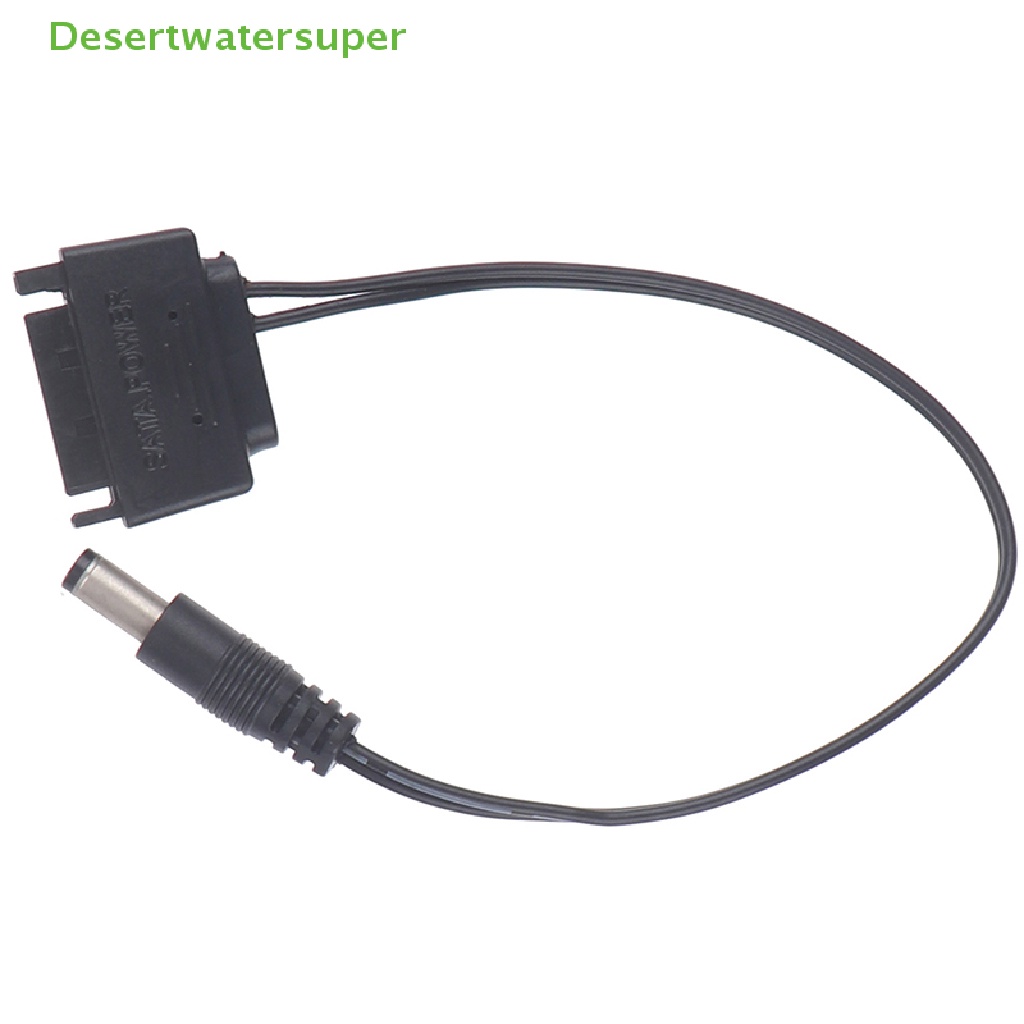 1 Cáp Nguồn SATA Chuyển Đổi Đầu Đực Sang DC 5.5 * 2.1mm 12V 20cm