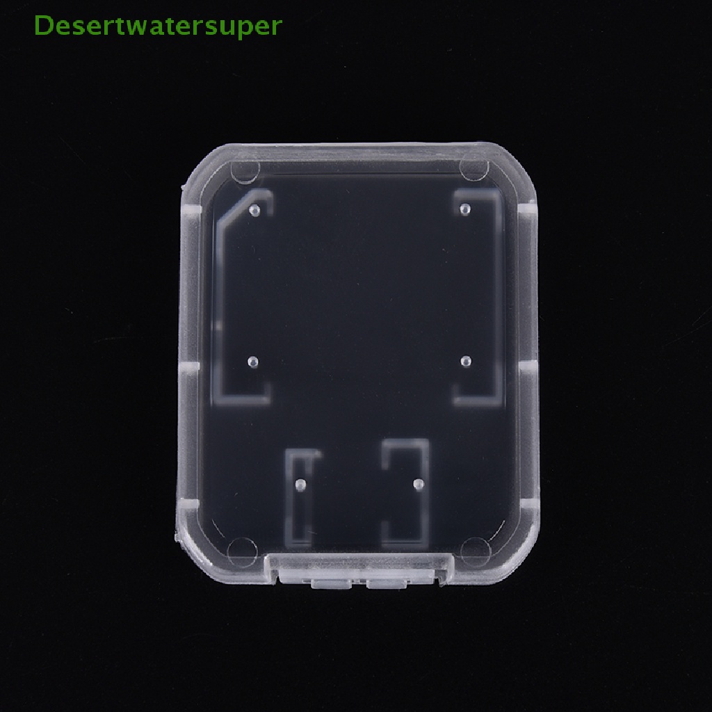 Set 10 Hộp Nhựa Trong Suốt Đựng Thẻ Nhớ SD SDHC SDXC