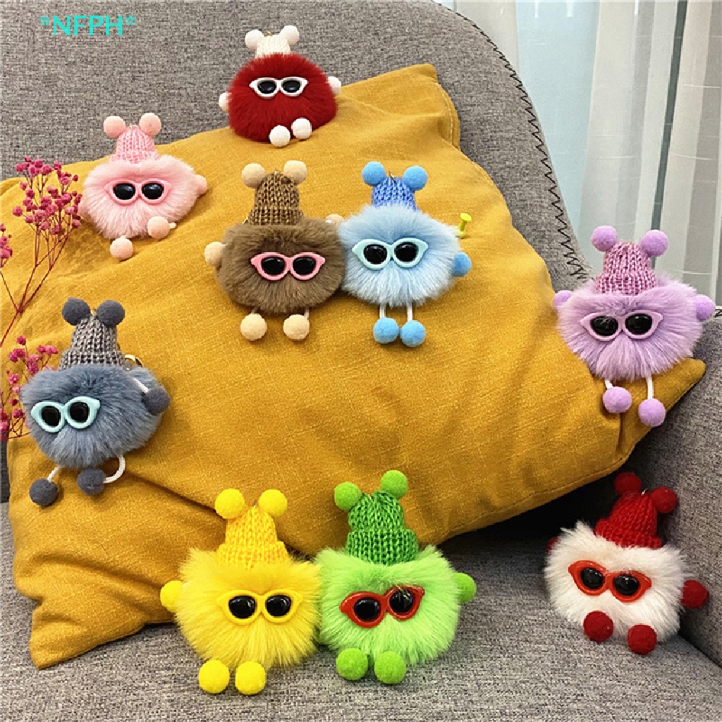 Móc Chìa Khóa Hình Thú Nhồi Bông Sáng Tạo Mới