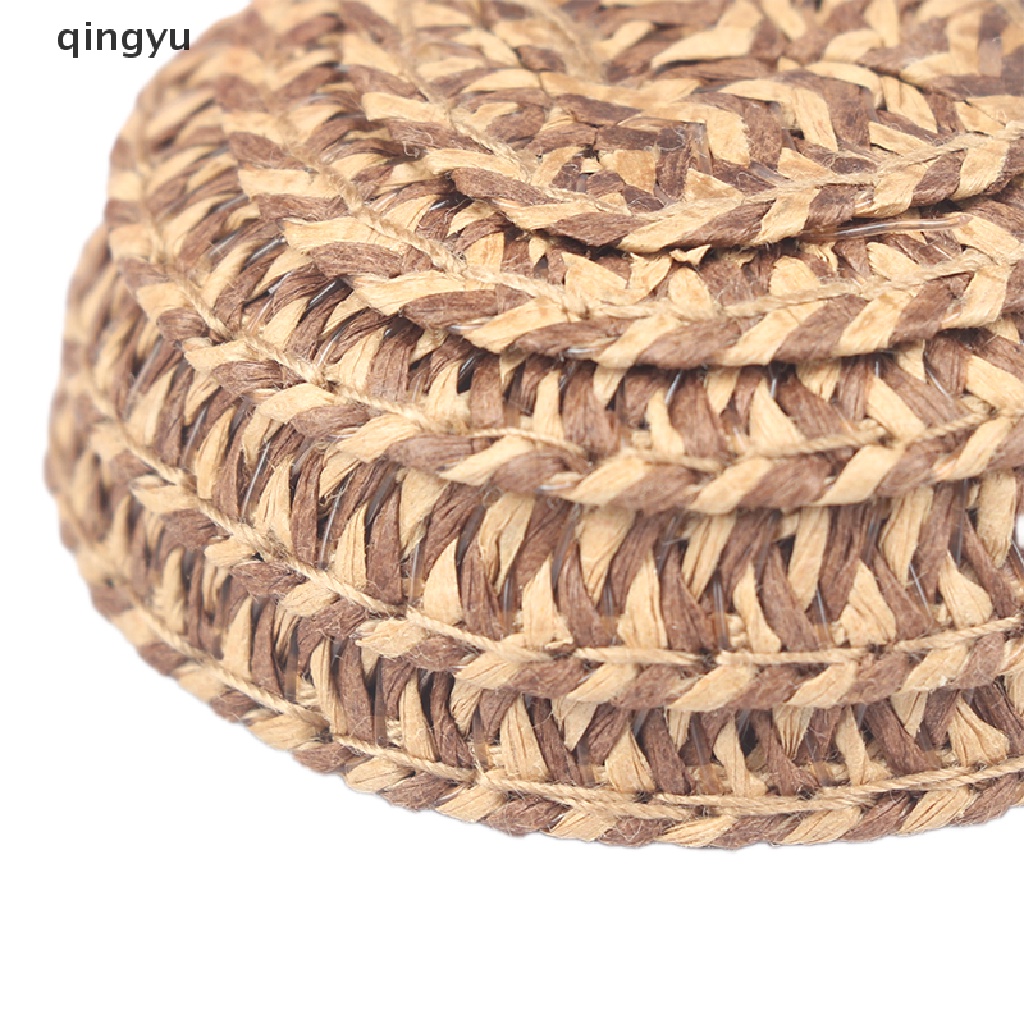 Giỏ Đan Đựng Trái Cây / Thực Phẩm Tỉ Lệ 1: 12 1: 6 Trang Trí Nhà Búp Bê