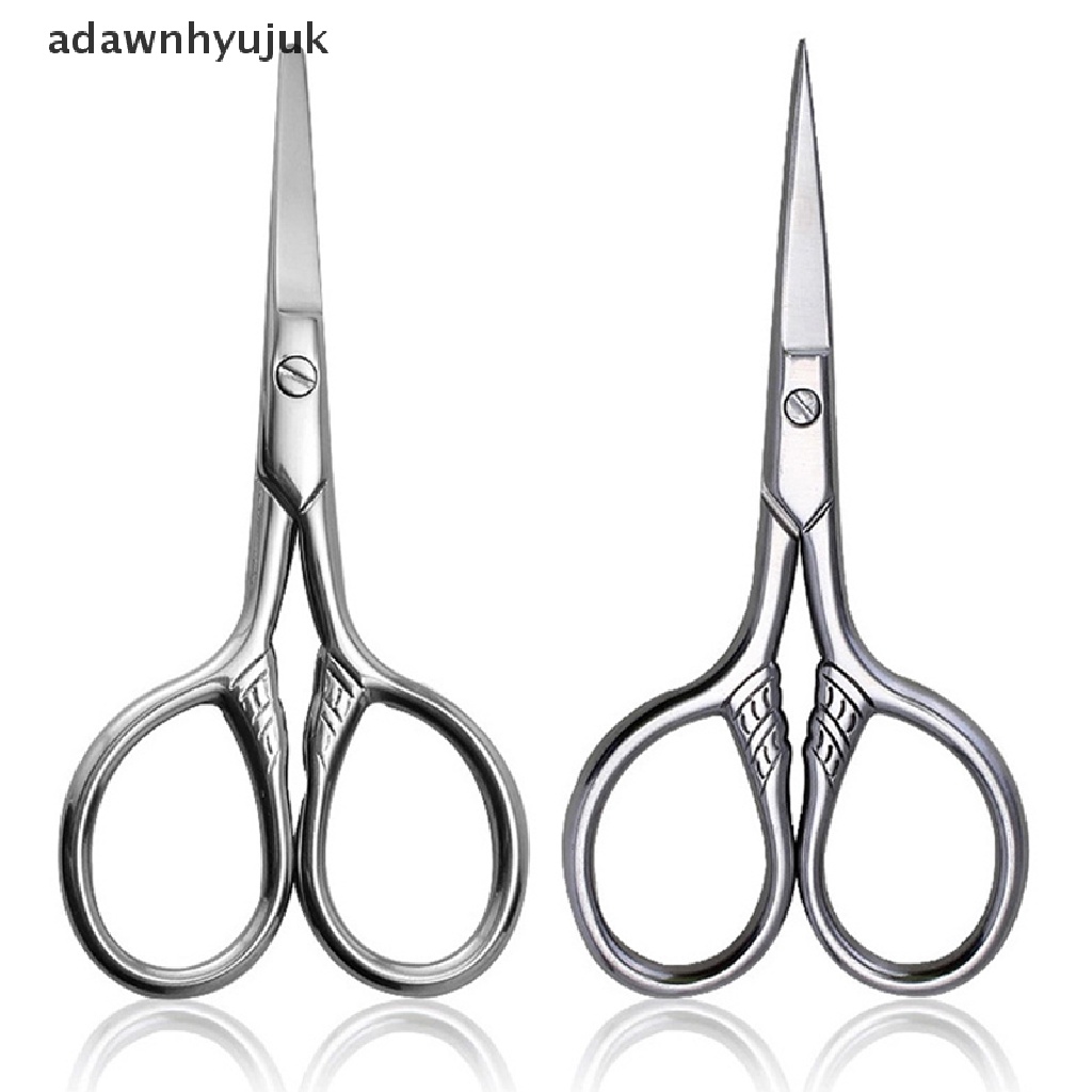 1 Kéo Cắt Tỉa Lông Mày / Lông Mi / Mũi Bằng Thép Không Gỉ