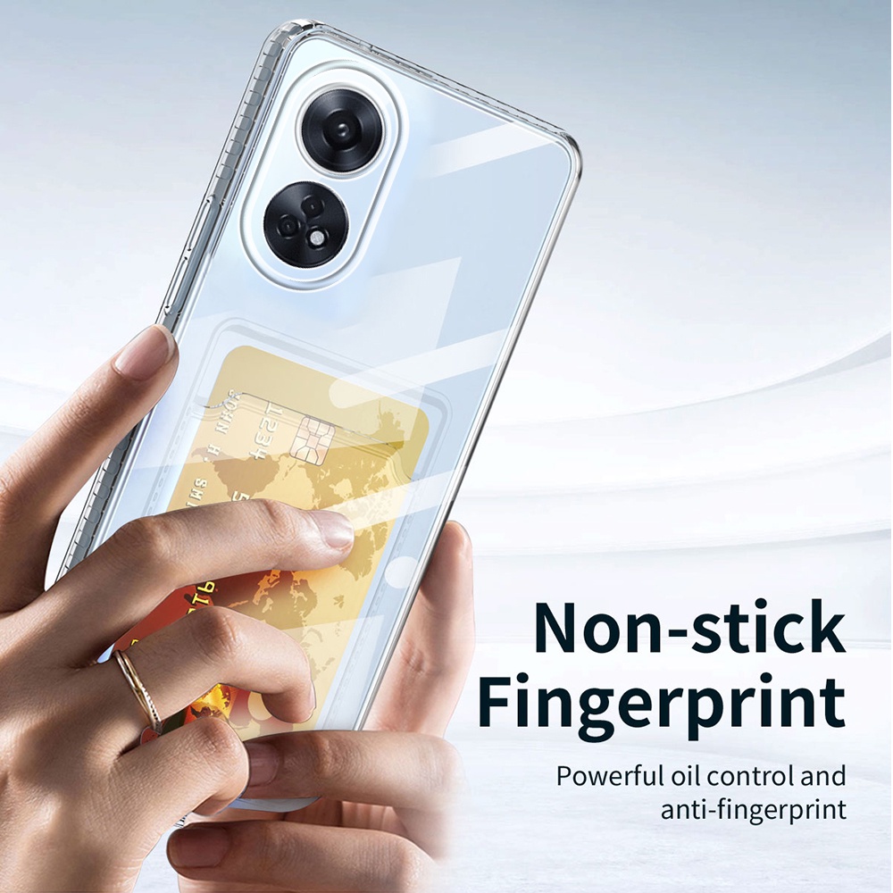 Ốp Điện Thoại Silicon Dẻo Trong Suốt Kèm Ngăn Đựng Thẻ Cho Oppo Reno 8T Reno8 T 4G Oppo Reno8T 5G Reno8T 5G