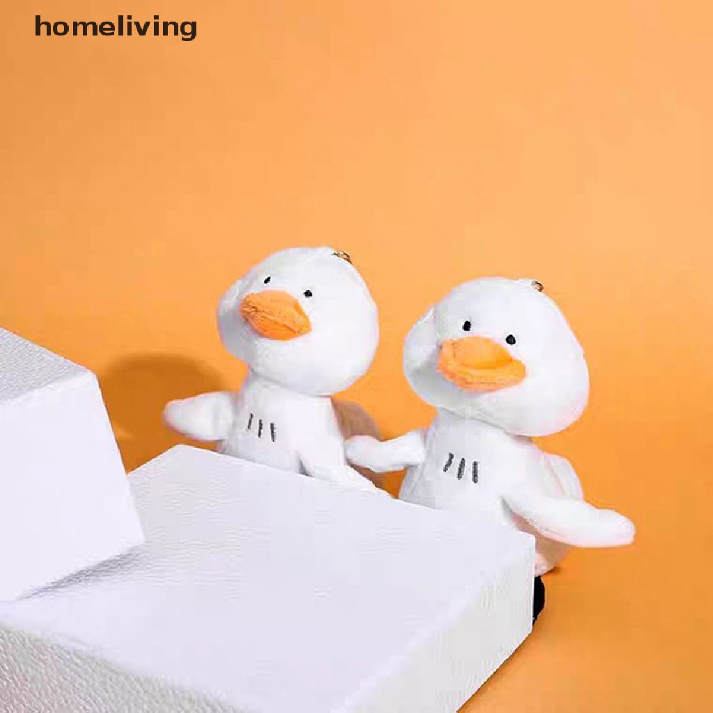 Móc Khóa Vịt Nhồi Bông Mềm Mại Dễ Thương