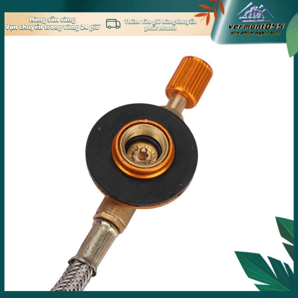 Vermont055 Chia Cắm Trại Bếp Gas Âm Di Động Phẳng Đầu Bình Ngoài Trời Nấu Ăn Có Tay Cầm Cho Đi Bộ Đường Dài Dã Ngoại