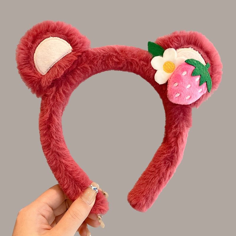 Băng Đô Vải Họa Tiết Hoạt Hình Dễ Thương Thời Trang