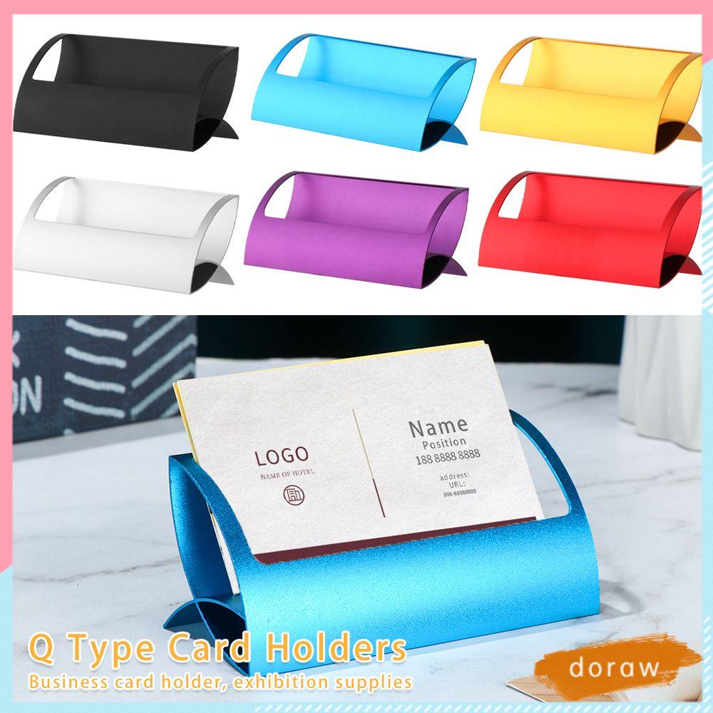 Giá Đỡ Thẻ Ghi Chú Hình Chữ Q Để Bàn Tiện Dụng