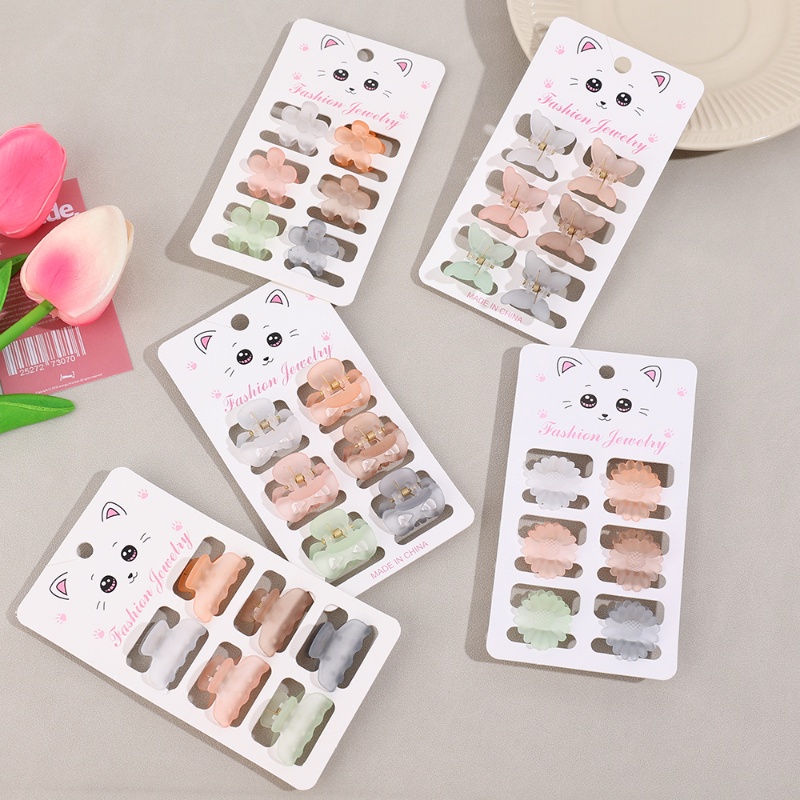 Set 6 Kẹp Tóc Hoa Cúc Nhỏ Nhiều Màu Sắc Thời Trang Cho Bé Gái