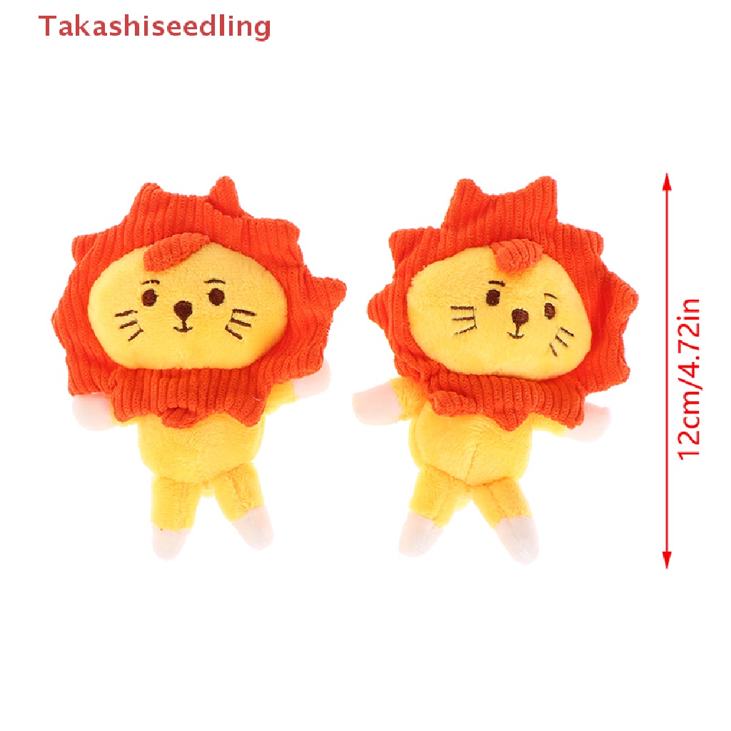 Móc Khóa Hình Sư Tử Nhồi Bông Dễ Thương