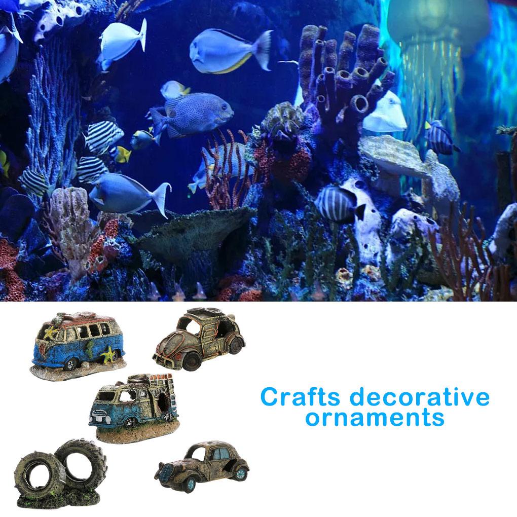 Phụ Kiện Đá Resin Giả Trang Trí Bể Cá DIY