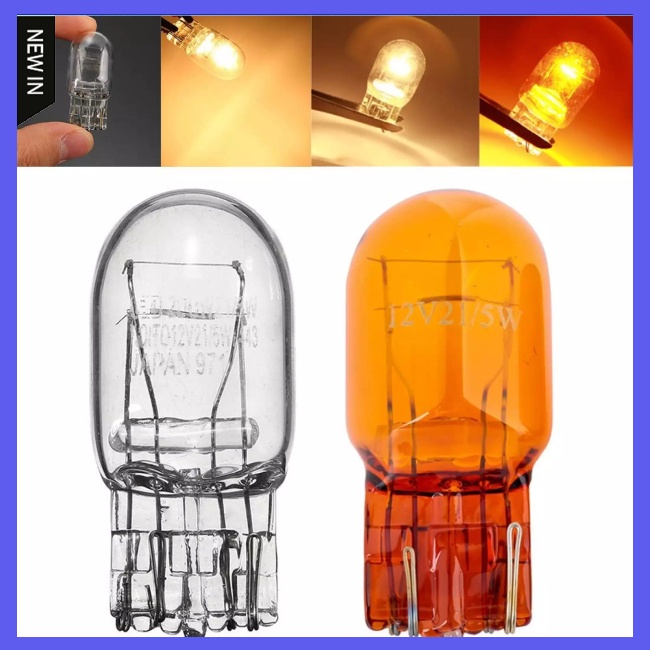 Bóng Đèn Xi Nhan Halogen T20 3800k 7443 7440 W21 / 5w Chuyên Dụng Cho Xe Hơi