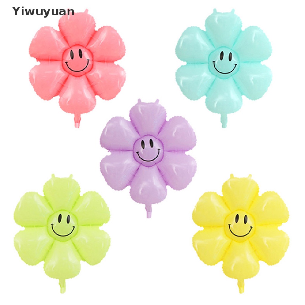 < Yiwuyuan > Bong Bóng Hoa Hướng Dương Nhiều Kích Cỡ Helium Bong Bóng Trang Trí Tiệc Sinh Nhật Mùa Hè Cho Bé