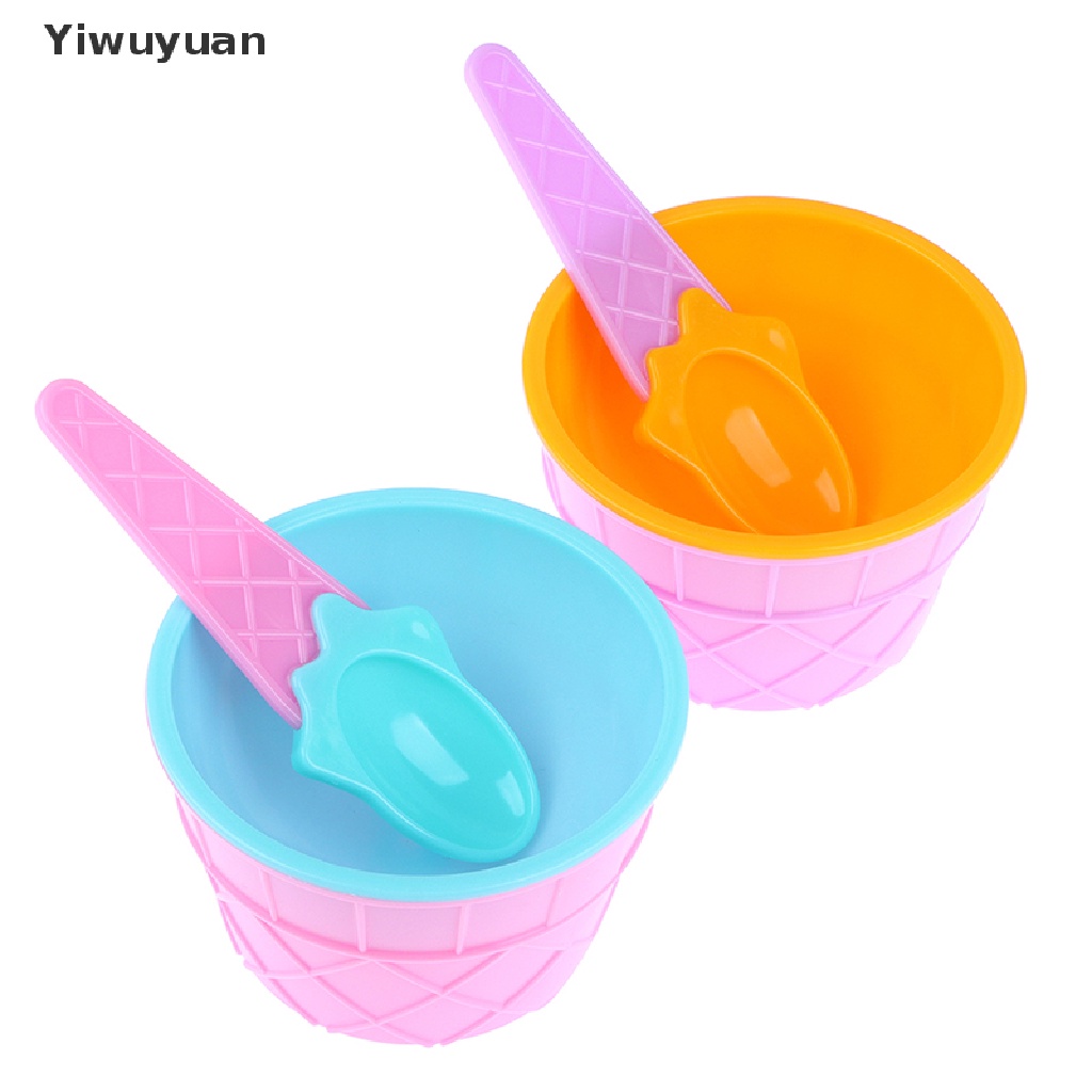 &lt; Yiwuyuan &gt; Tô Đựng Kem / Món Tráng Miệng / Đồ Tráng Miệng Dành Cho Trẻ Em Đang Bán Chạy