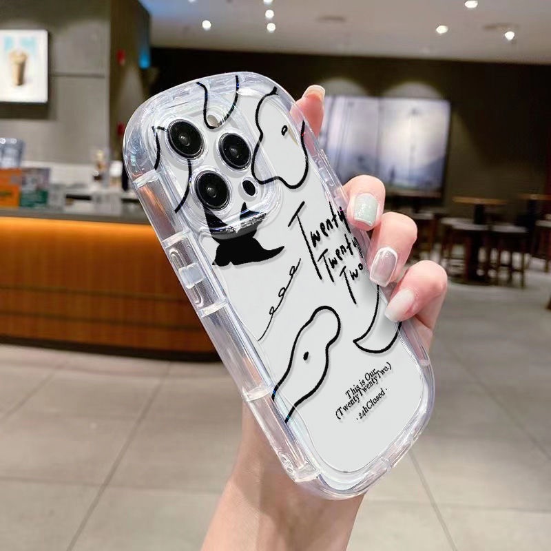 ✅Ốp Điện Thoại Mềm Trong Suốt Chống Sốc In Hình Chim Dễ Thương Cho iPhone14promax ESKU xs13128p 7 / / / 11 Xr