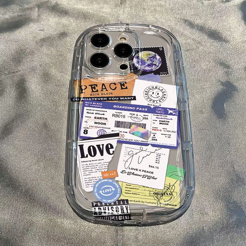 ✅Ốp Điện Thoại Mềm Trong Suốt Chống Sốc Phong Cách Âu Mỹ Cho Iphone 14 promax7 / 13xr xs / 12 / 11 8p