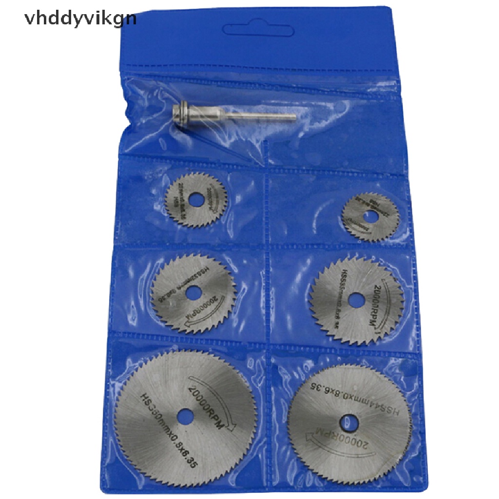 Set 7 Lưỡi Cưa Dạng Đĩa Tròn HSS Chuyên Dụng