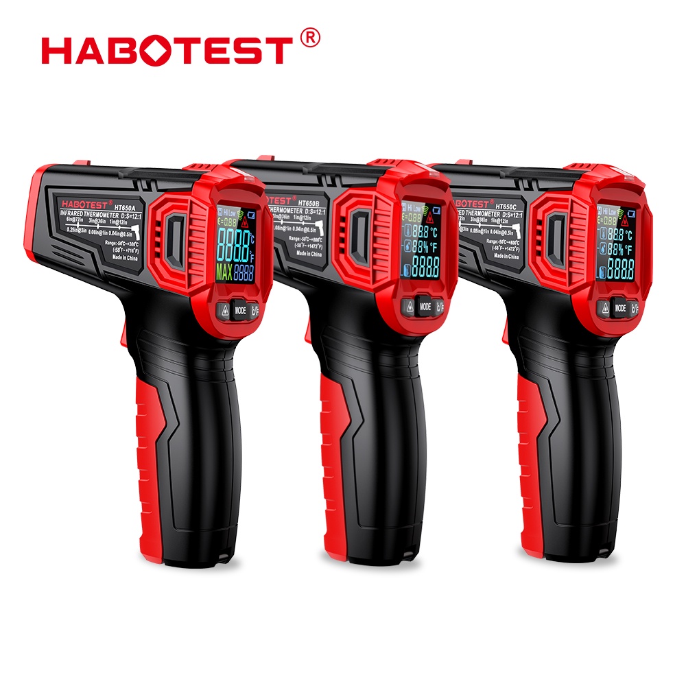 Súng Nhiệt Kế Hồng Ngoại HT650 Không Tiếp Xúc Trực Tiếp