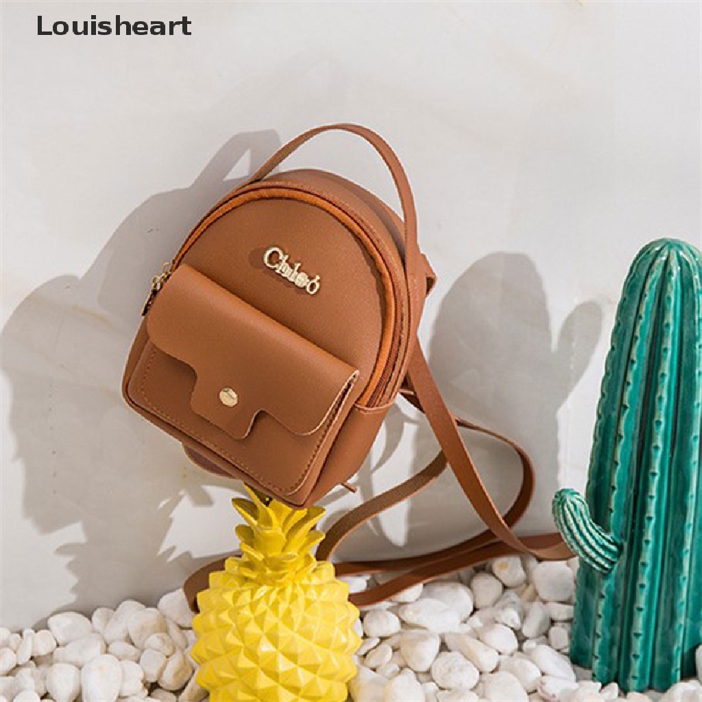 Ba Lô Da PU Louisheart Mini Đa Năng Thời Trang Cho Nữ