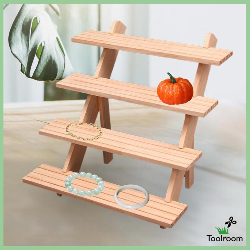 [Toolroom] Giá Đỡ Trưng Bày Trang Sức Có Rãnh Làm Quà Tặng Tại Nhà /