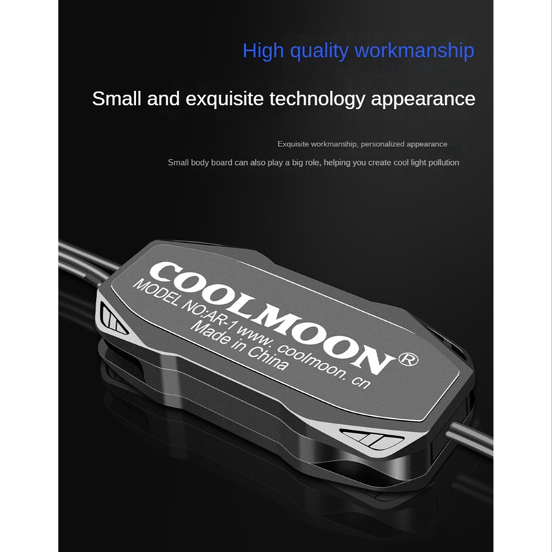 1 Bộ Điều Khiển Mini ARGB Với Dây Cáp Mở Rộng 5V 3-Pin Sang SATA