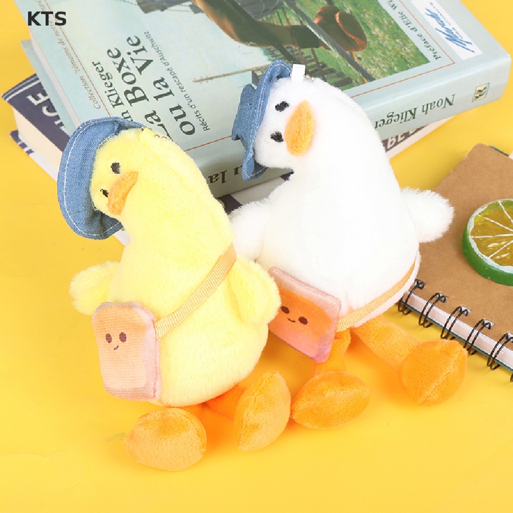 Móc Khóa Vịt Nhồi Bông Dễ Thương Đáng Yêu