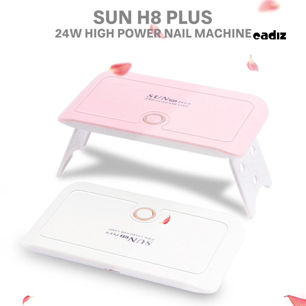 1 Bộ Đèn Sấy Khô Móng Tay Mini Sạc USB Hai Nguồn Nhanh Khô Gấp Gọn Tiện Dụng Cho Nữ