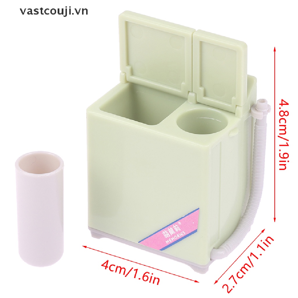 Mô Hình Máy Giặt VASTJI Tỉ Lệ 1: 12 Trang Trí Nhà Búp Bê