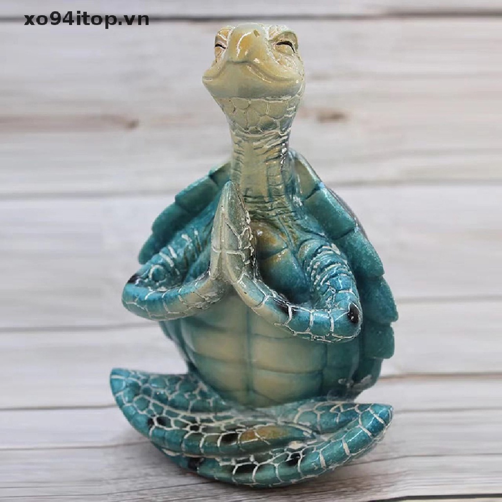 Xoitop Mô Hình Tượng Rùa Biển Tập Yoga VN