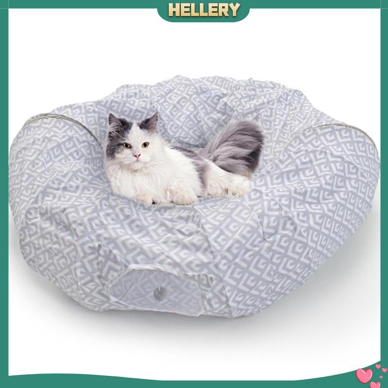 Đường Hầm Đồ Chơi Với Bóng Treo Vui Nhộn Cho Mèo Cưng