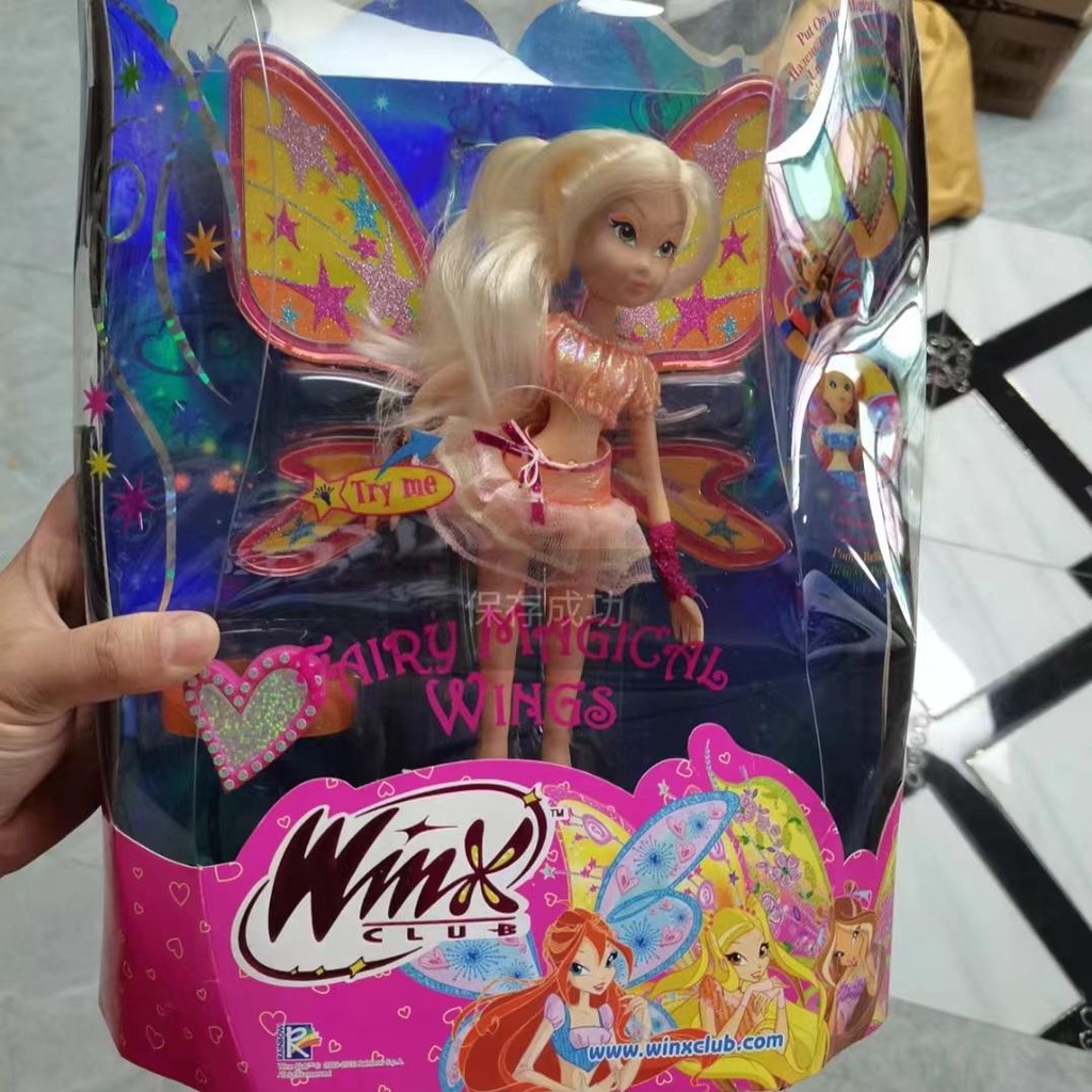 Bộ Sưu Tập Búp Bê Cầu Vồng WINX Chính Hãng Với Đôi Cánh