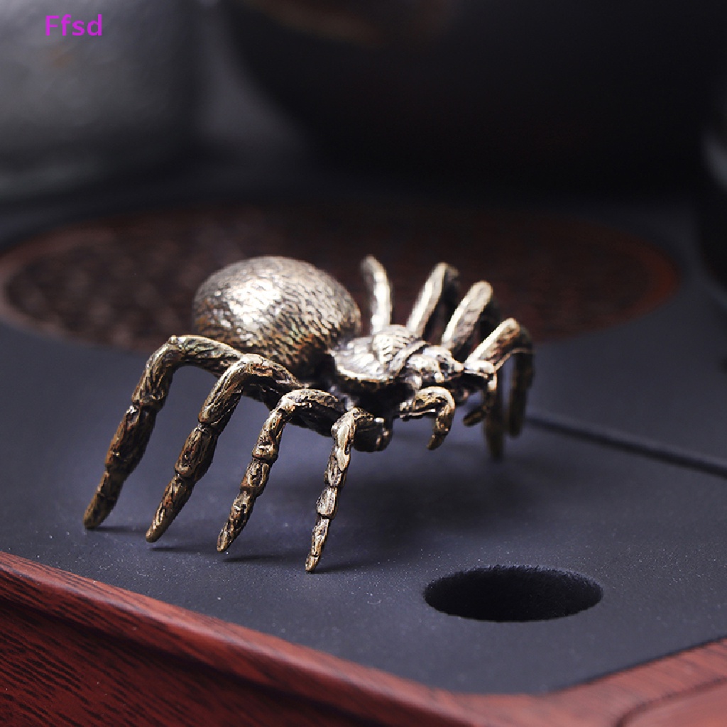 {Ffsd} Đồ trang trí Nhện Bằng Đồng Thủ Công Để Bàn Trang Trí Nội Thất * Sản Phẩm Bán Chạy