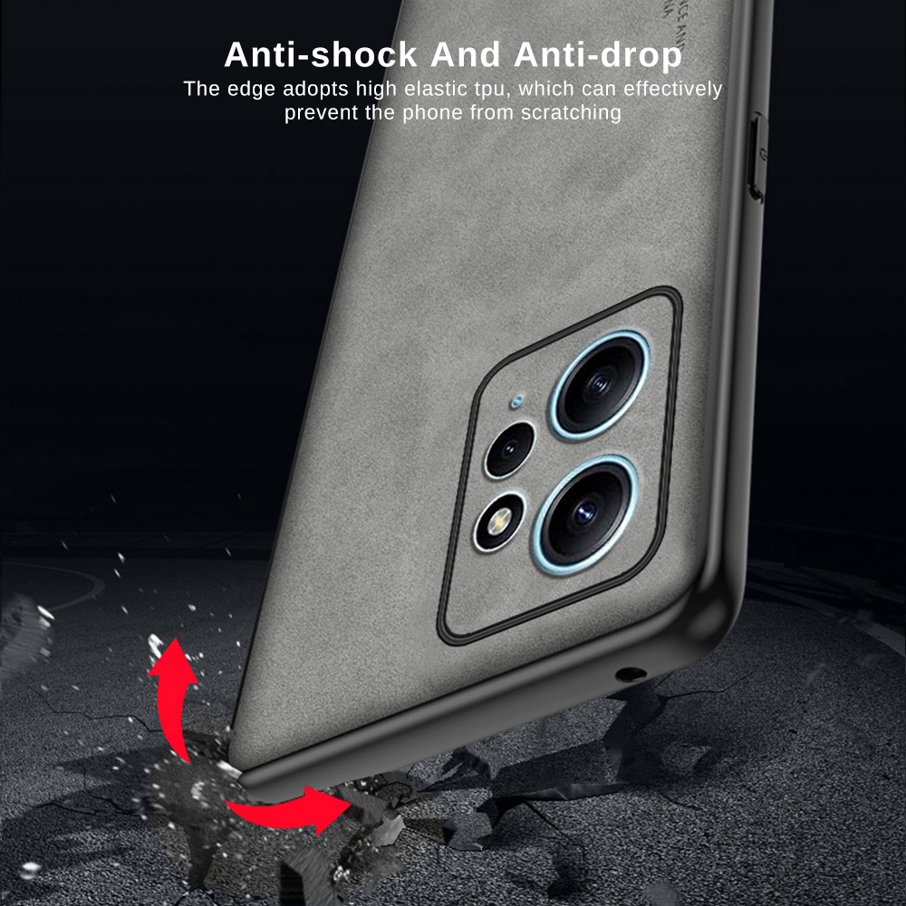 Bao Da Điện Thoại Chống Sốc Cho Xiaomi Redmi Note 12 4G Redmi Note12 4G 23028RA60L 6.67 "