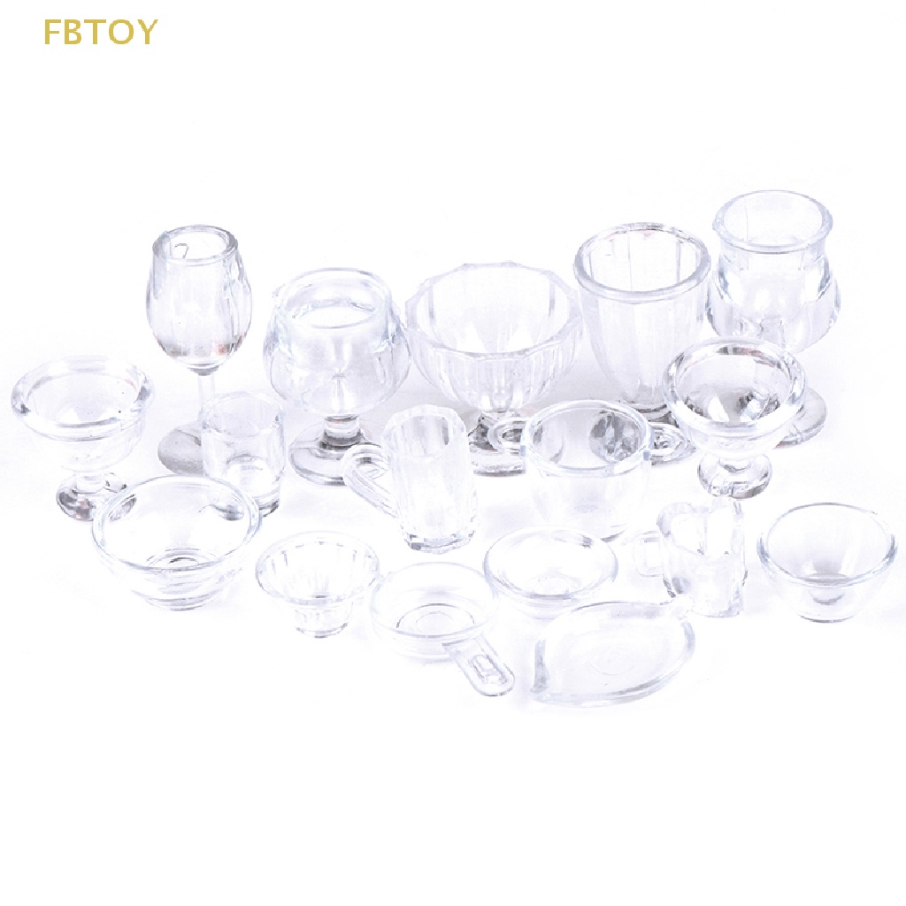 Set 17 Món Đồ Chơi Trong Suốt Cho Bé Chơi Đồ Hàng 1: 12