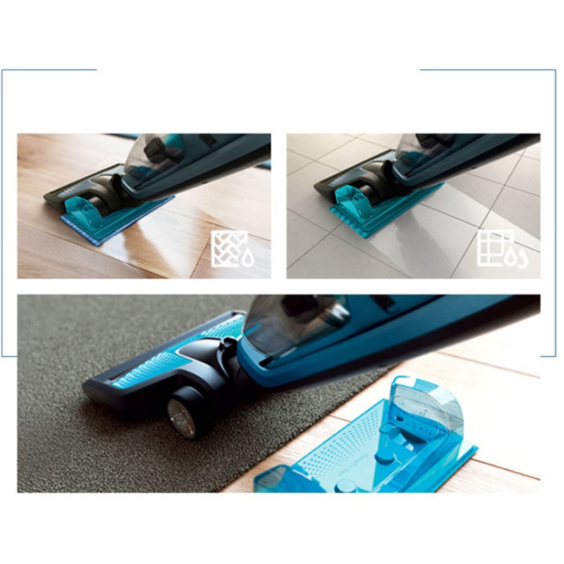 Set 4 Giẻ Lau Chuyên Dụng Cho Máy Hút Bụi Philips Power Pro FC6400 FC6401 FC6402 FC6404 FC6405 FC6407